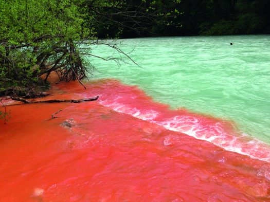 Untersberg Mündung Blutstom