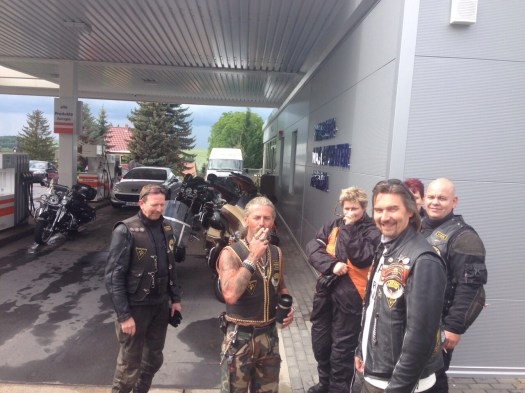 20 Jahre Thueringen Chapter mit Harley